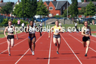 Senior womens 100 metres , 2021 Northern Senior and Under-20s Champs., Leigh. Photo: David T. Hewitson/Sports for All Pics